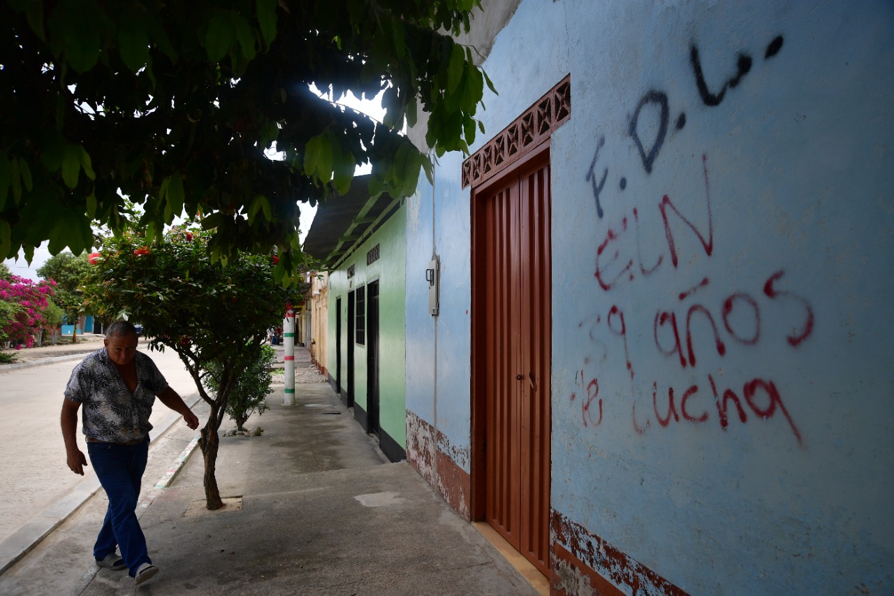 Grafitis en Saravena, Arauca