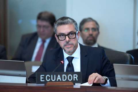 Finalizó la primera reunión entre Ecuador y la OEA, ¿qué se dijo?