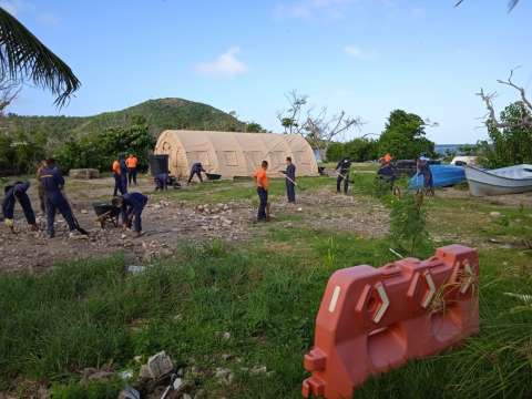 Ordenan suspender la construcción de base guardacostas en Providencia