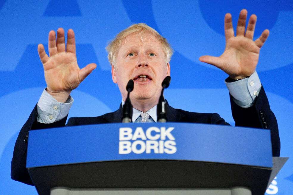 Boris Johnson insistió en que el Reino Unido tiene que "salir de la Unión Europea". / EFE