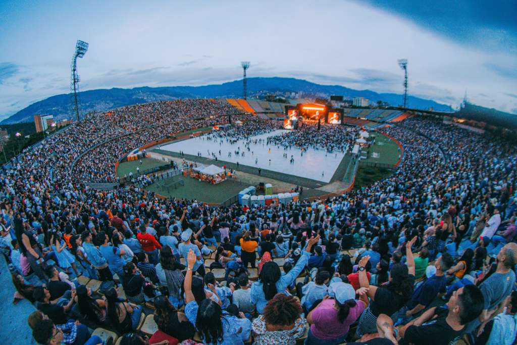 El concierto "A Pesar de Todo Fest" será en Atanasio Girardot en Medellín, con capacidad para más de 40 mil personas.