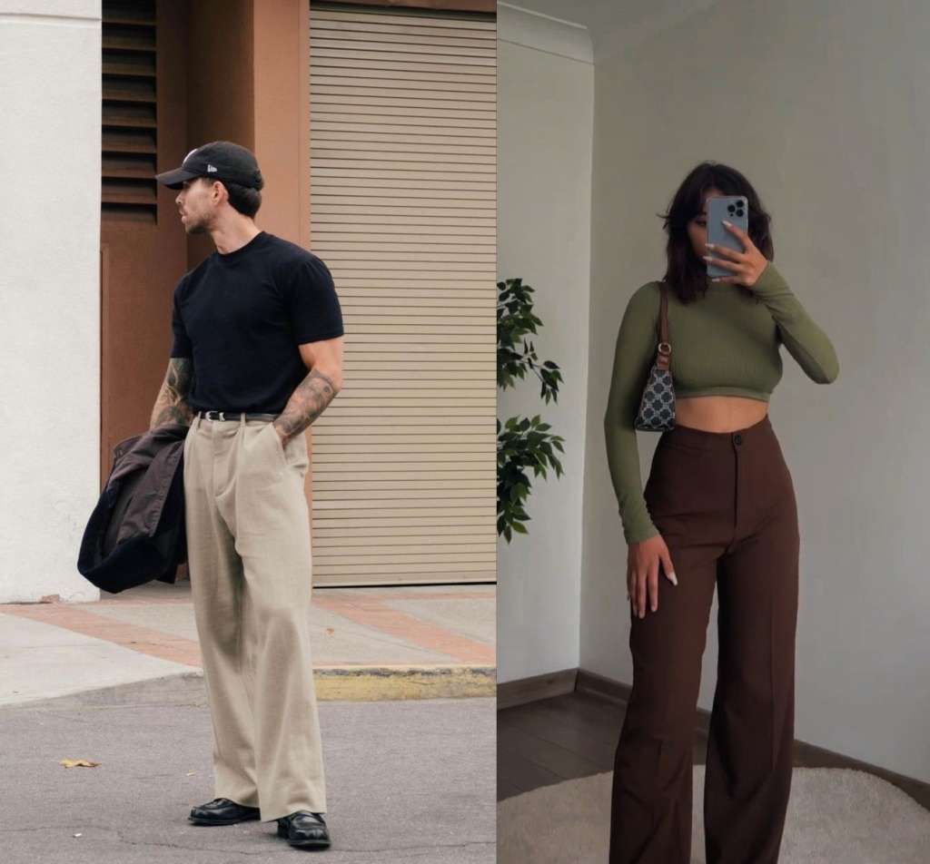 Para aquellos que prefieren los pantalones elegantes pero sueltos, los pantalones de lino son una opción esencial para los estilos de verano.