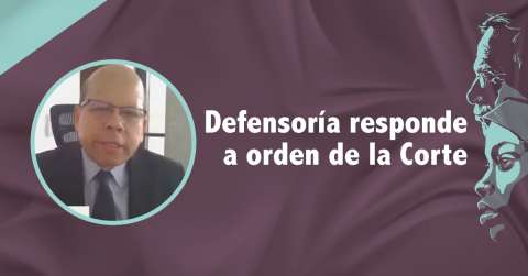 “Defensoría conformará equipo para revisar las órdenes de la Corte sobre protesta social”