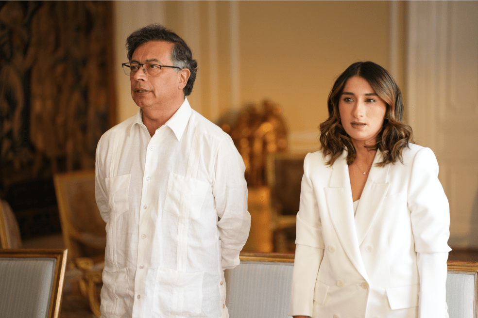 El presidente Gustavo Petro posesionó a Laura Sarabia como canciller el pasado 29 de enero durante una ceremonia oficial en la Casa de Nariño.