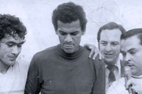 Otoniel Quintana y otros jugadores campeones con Millonarios y Nacional