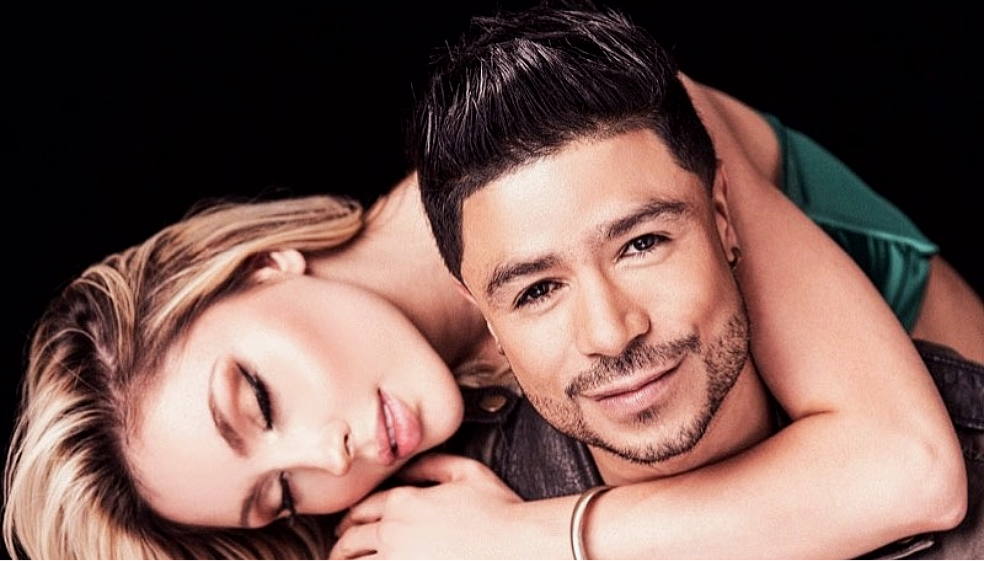Anita Beleño y Daniel Calderón.