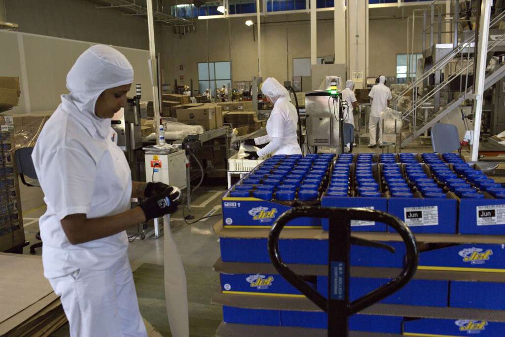 Operaciones de la Compañía Nacional de Chocolates, propiedad del Grupo Nutresa.