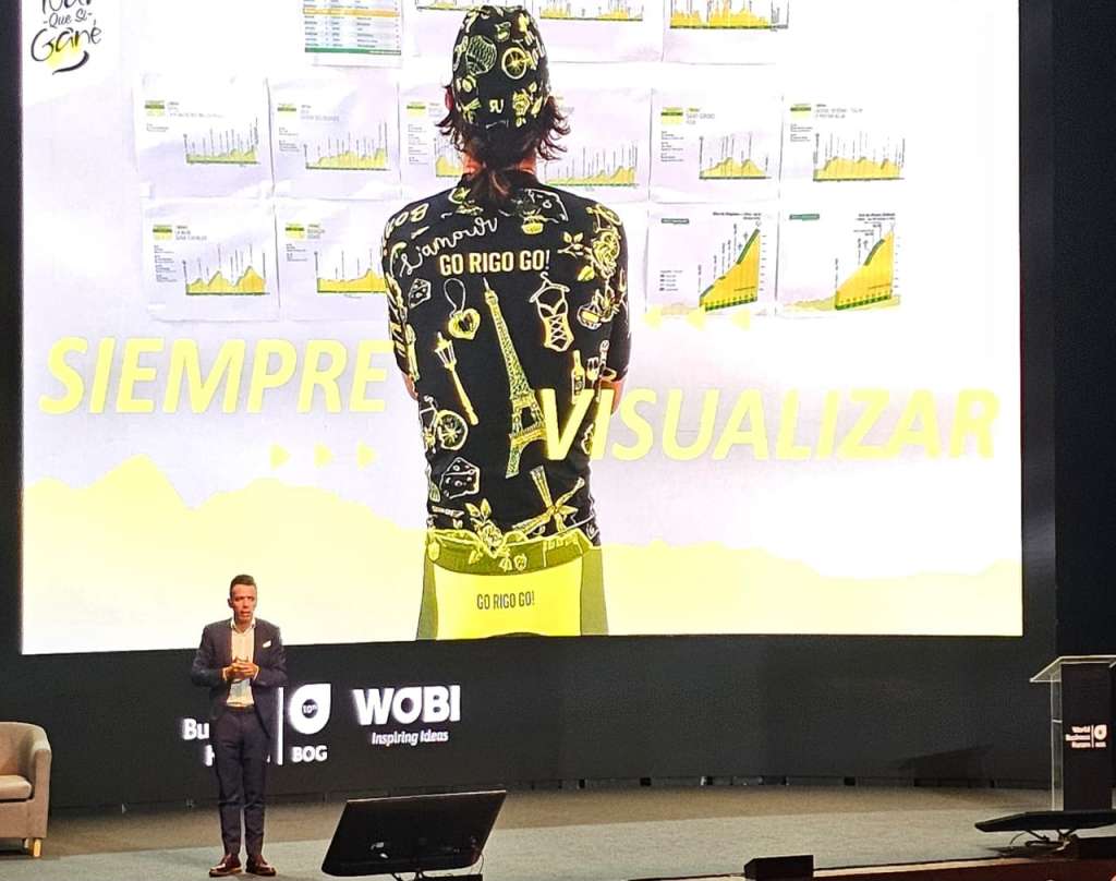 Rigoberto Urán en Wobi.