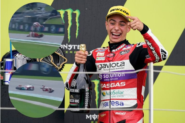 Video: David Alonso y una grave caída en la Moto3, ¿cómo está su estado de salud?