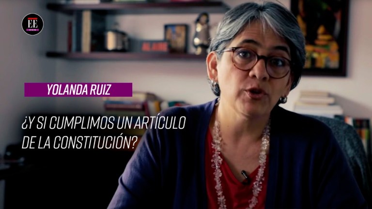 Yolanda Ruiz: “Propongo un pacto de respeto a la vida, a todas las vidas”