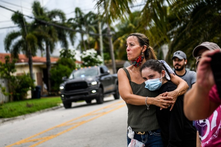 Derrumbe edificio en Miami visita Biden