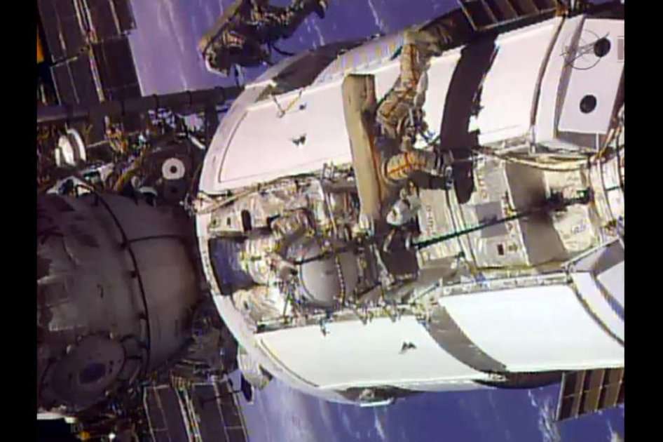 La Estación Espacial sufrió una falla de su sistema de enfriamiento / AP UNCREDITED