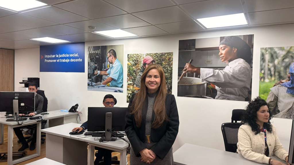 Melva Díaz Better, funcionaria principal de Alianzas y Programas de la OIT en Colombia