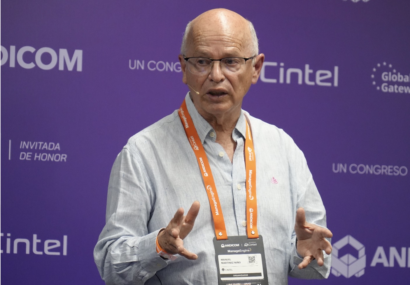 Manuel Martínez Niño, director ejecutivo del Centro de Investigación y Desarrollo en Tecnologías de la Información y las Comunicaciones (Cintel).