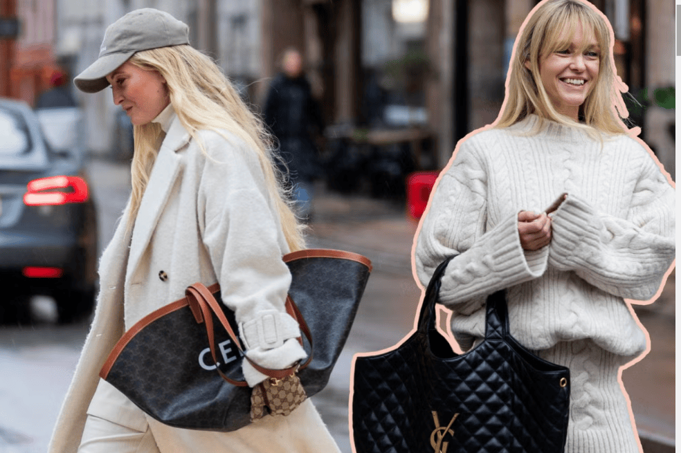 Bolso shopper tendencia de bolsos 2024 para la temporada invierno-otoño