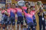El Education First ganó la primera etapa del Tour Colombia 2.1