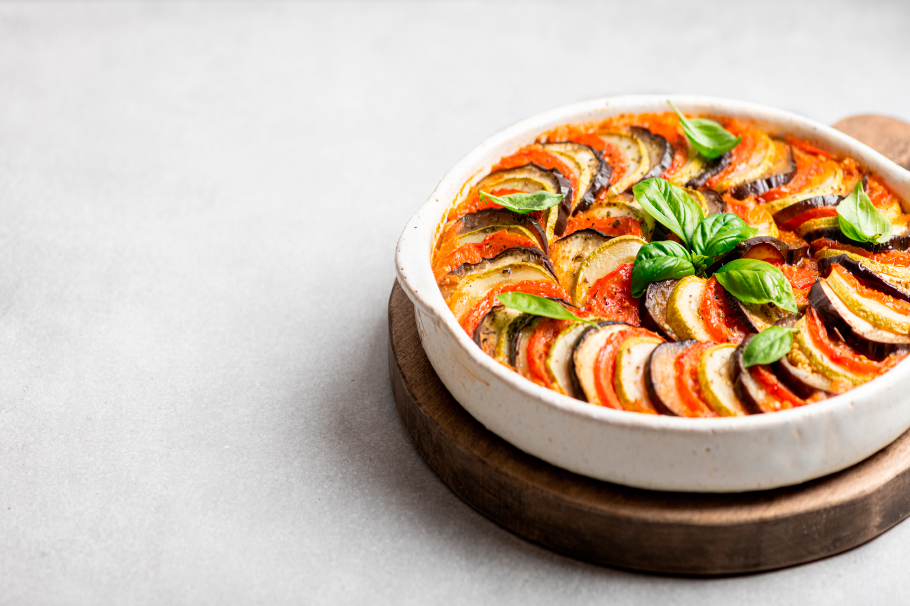 Ratatouille, receta de este plato típico de Francia. Una preparación de película