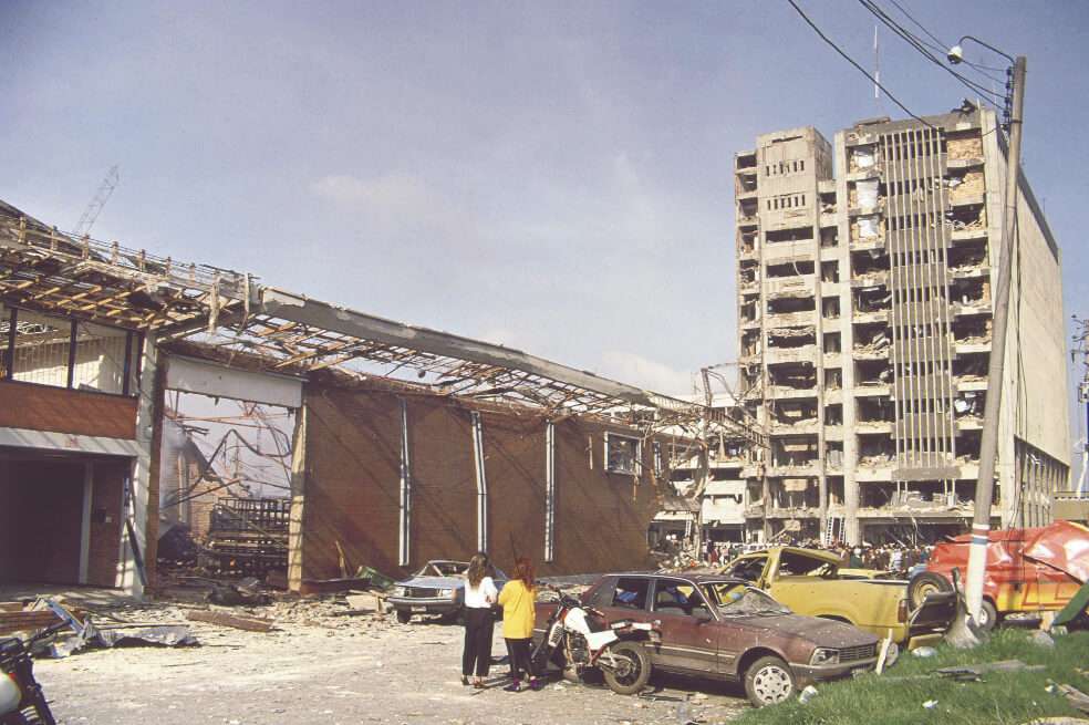 La bomba en contra del edificio del DAS cobró la vida de por lo menos 63 personas y dejó otras 700 heridas. / Archivo El Espectador