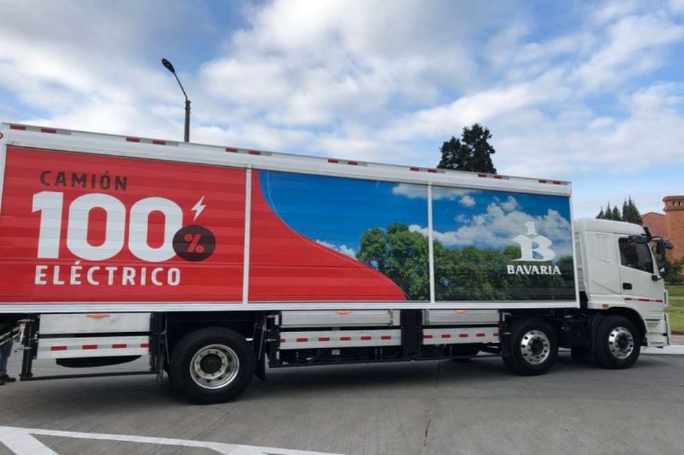 Camión eléctrico de Bavaria.
