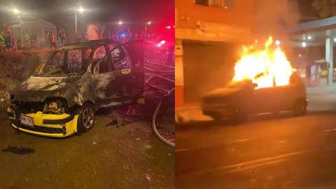 En video: así se vivió una noche de caos en Tuluá, que tuvo que ser militarizada