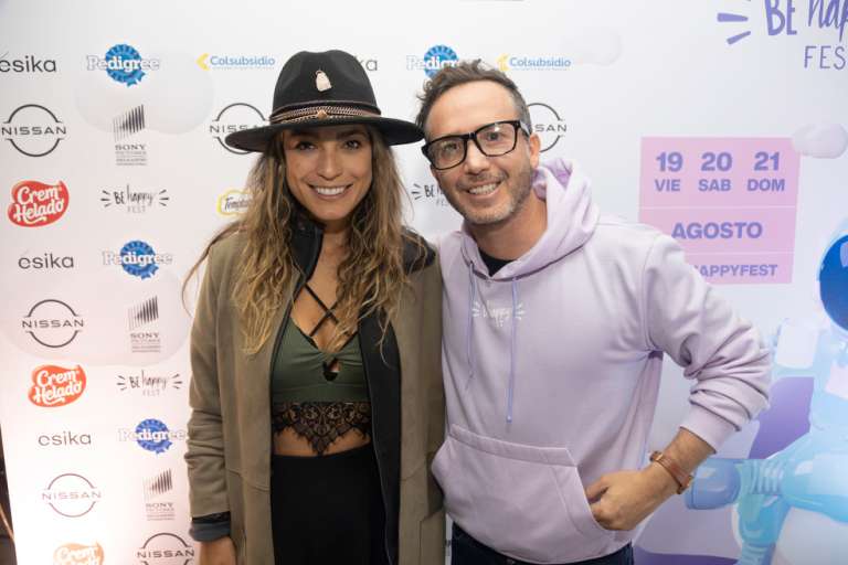 Alexandra Samtos y Julien Roche Be happy Fest