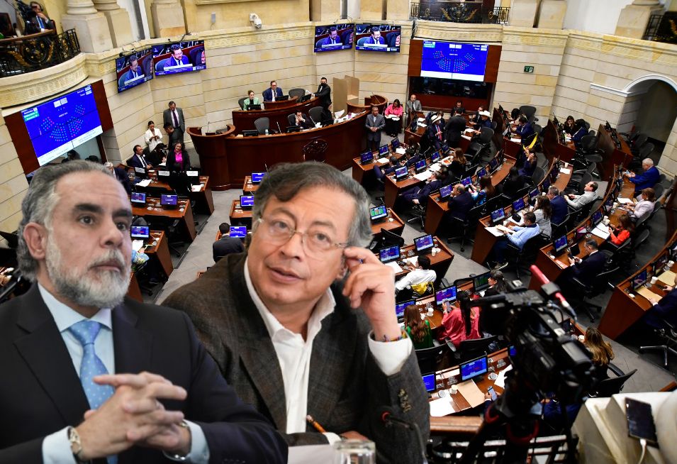 Administración Petro vuelve a jugarse cartas en el Congreso.