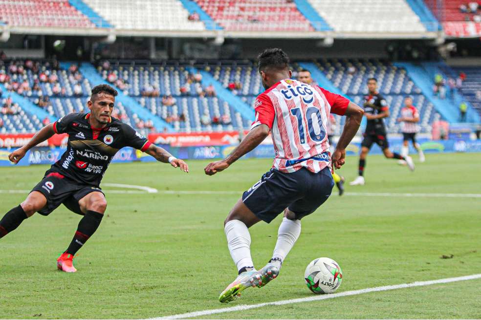 Júnior venció a Pasto este lunes festivo por la liga BetPlay.