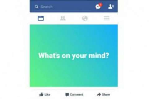 Tus estados en Facebook ahora pueden tener color