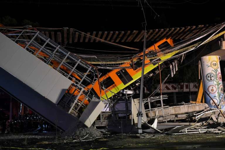 Colapso metro Ciudad de México