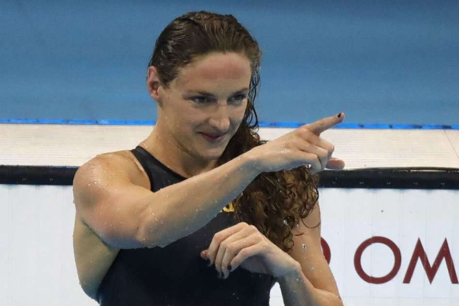 Katinka Hosszu, leyenda de la natación húngara.