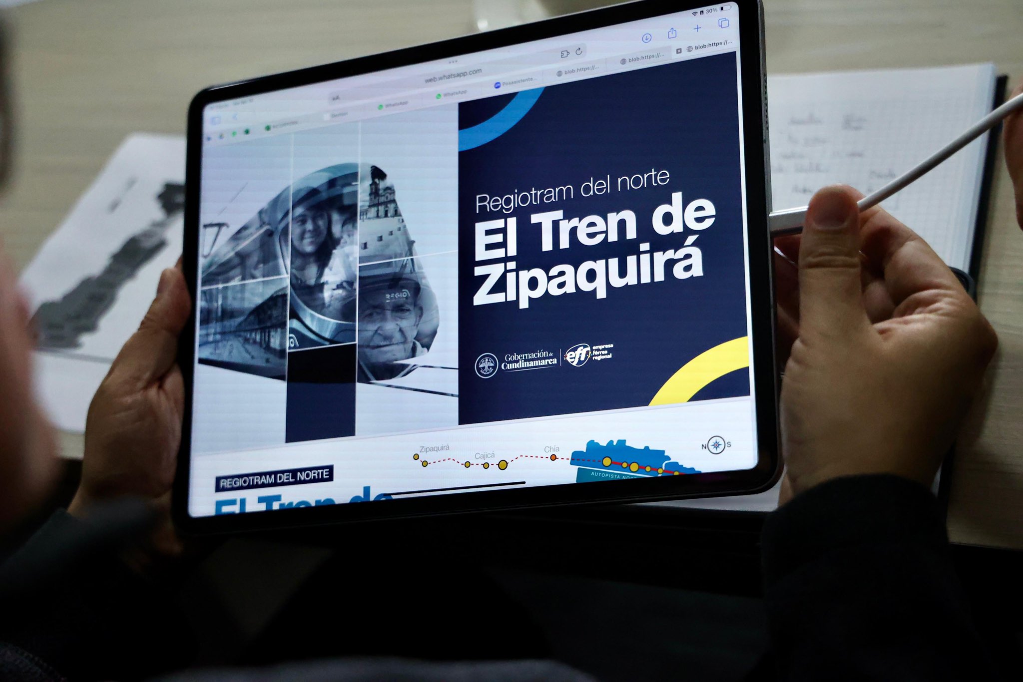El Regiotram del Norte o Tren de Zipaquirá, tendrá 48.9 kilómetros de longitud