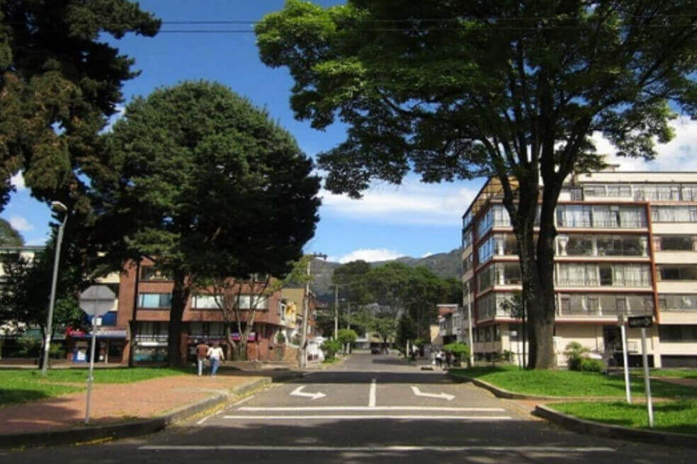 Imagen del Parkway, uno de los sectores más reconocidos de la localidad de Teusaquillo, ubicada al centro-oriente de Bogotá. / Cortesía Alcaldía de Bogotá