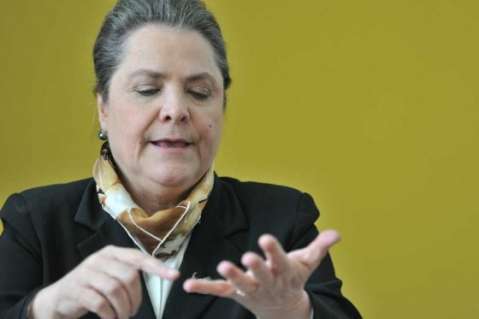 Clara López, una candidata tranquila y satisfecha