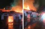 Autoridades y Alcaldía investigan si el incendio en el centro de Chía fue provocado