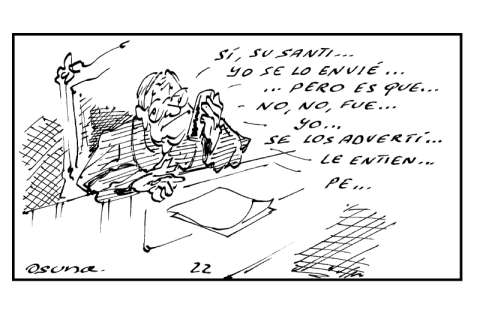 El nuncio que envió al candidato