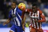 Jackson Martínez jugó 72 minutos en empate del Atlético