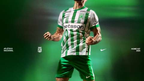 ¿Le gusta? Esta es la nueva camiseta de Atlético Nacional para la temporada 2025