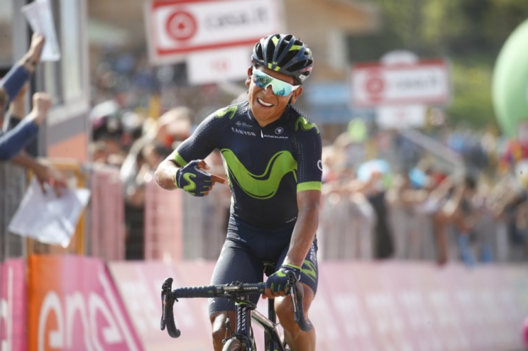 Nairo con medio Giro en el bolsillo