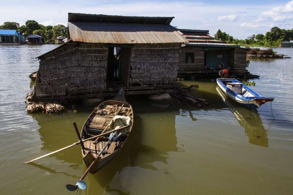 Imagen de Camboya, uno de los países afectados por los desastres naturales asociados al agua. / EFE