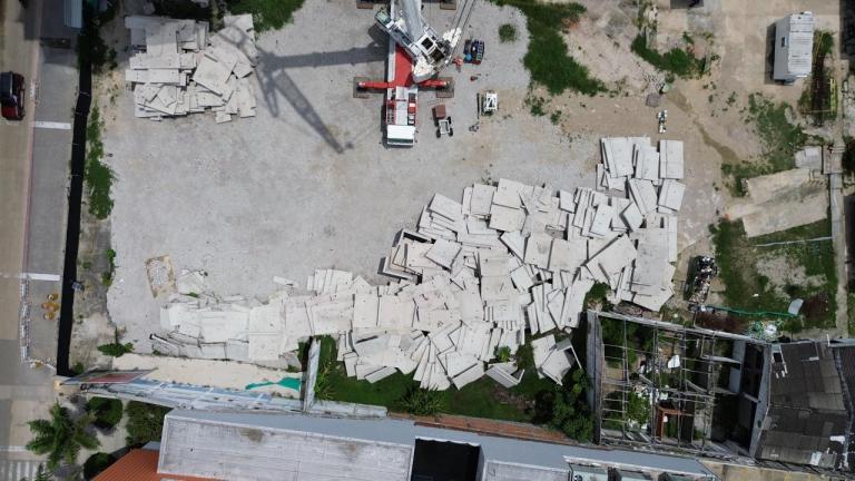 Terminó el desmonte del edificio Aquarela en Cartagena, ¿qué viene?
