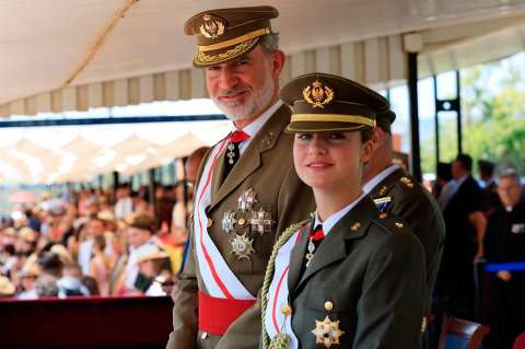 La princesa Leonor sufre trastorno que heredó del Rey Felipe de España
