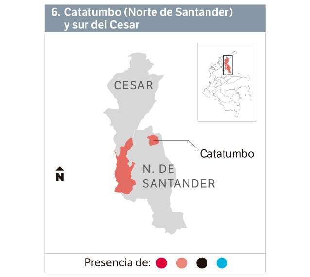 Datos entregados por el Observatorio de DD.HH. y conflictividades de Indepaz.
