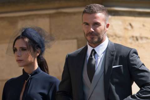 ¿Como vivió Victoria Beckam la Boda Real?