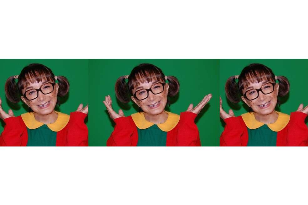 La Chilindrina era interpretada por María Antonieta de las Nieves.
