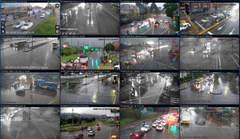 Movilidad en Bogotá hoy: reportan lluvias en el borde oriental de la ciudad