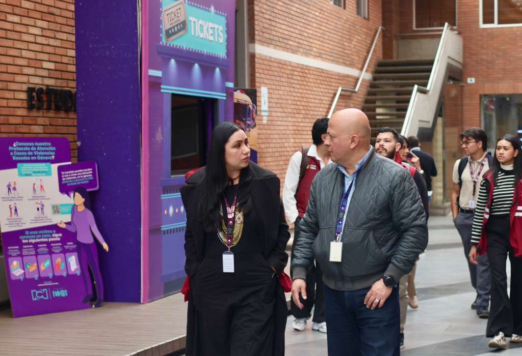 la viceministra de Relaciones Laborales e Inspección del Ministerio de Trabajo, Sandra Milena Muñoz, visitó las instalaciones de Canal RCN.