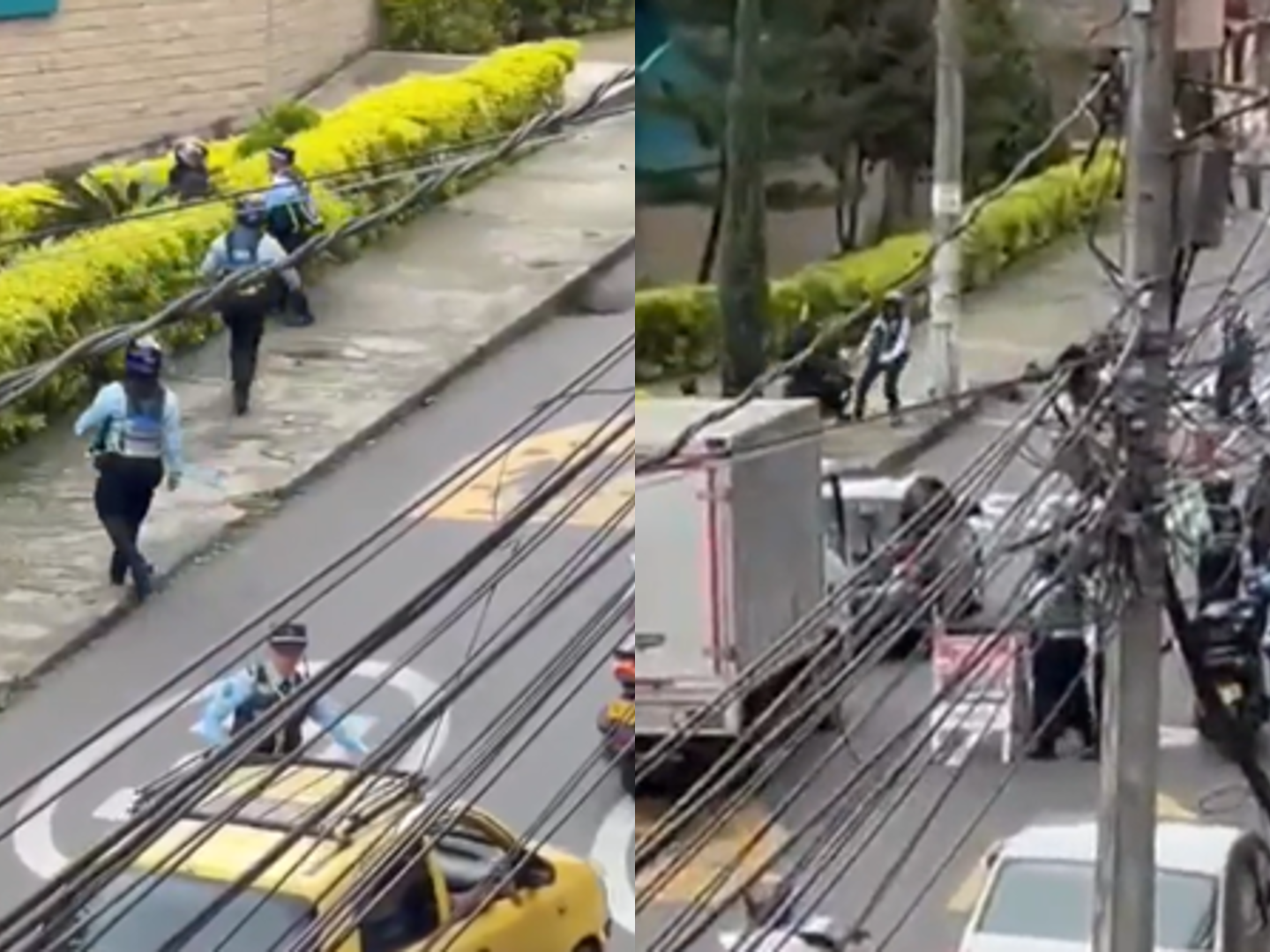 Polémica por procedimiento de agentes de movilidad en retén en bello, Antioquia