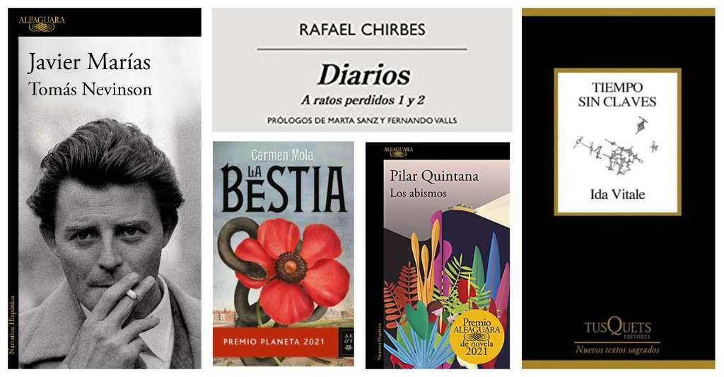 Javier Marías, Rafael Chirbes, Pilar Quintana, Carmen Mola e Ida Vitale fueron los autores de algunas de estas novelas.