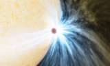 Capturan por primera vez el momento en que un planeta es ‘devorado’ por una estrella