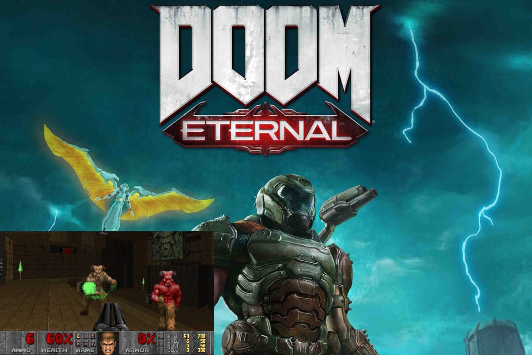 Actualmente, hay 29 títulos de videojuegos que expanden el universo ficticio de DOOM.
